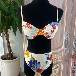 3 Piece Gottex Floral Bikini with